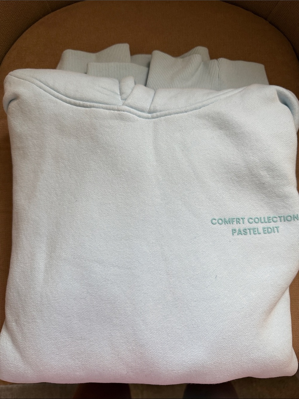 Comfrt Pullover Hoodie - Light Blue Pastel Collection